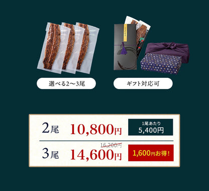 ※完売しました※2026年 新仔うなぎ 【数量限定】  国産 青うなぎ 長焼 160g 2尾 3尾 ギフト タレ・山椒付き 蒲焼 鰻 青うなぎ 二ホンウナギ 特大 肉厚 地焼き プレゼント グルメ お取り寄せ お中元 土用の丑の日 unagi【炭焼 うな富士】
