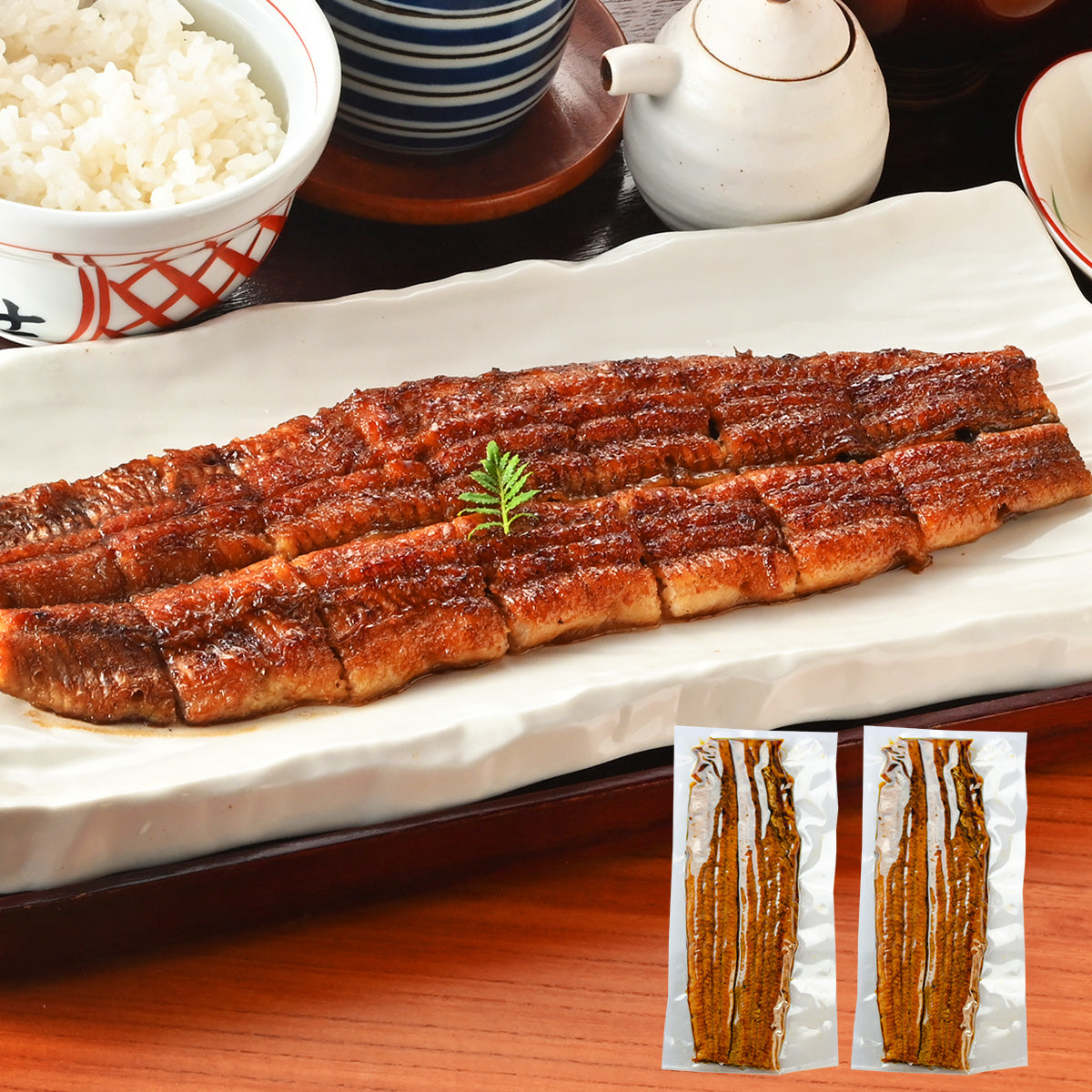 愛知県産《葵うなぎ》長焼き（160g×2）2尾